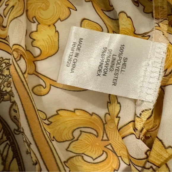 Superdown yellow and white bodysuit with bow - Picture 5 of 13